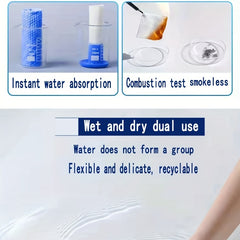 Disposable Face Towel for Beauty Salon, Dry and Wet, Cotton Non-woven, Business