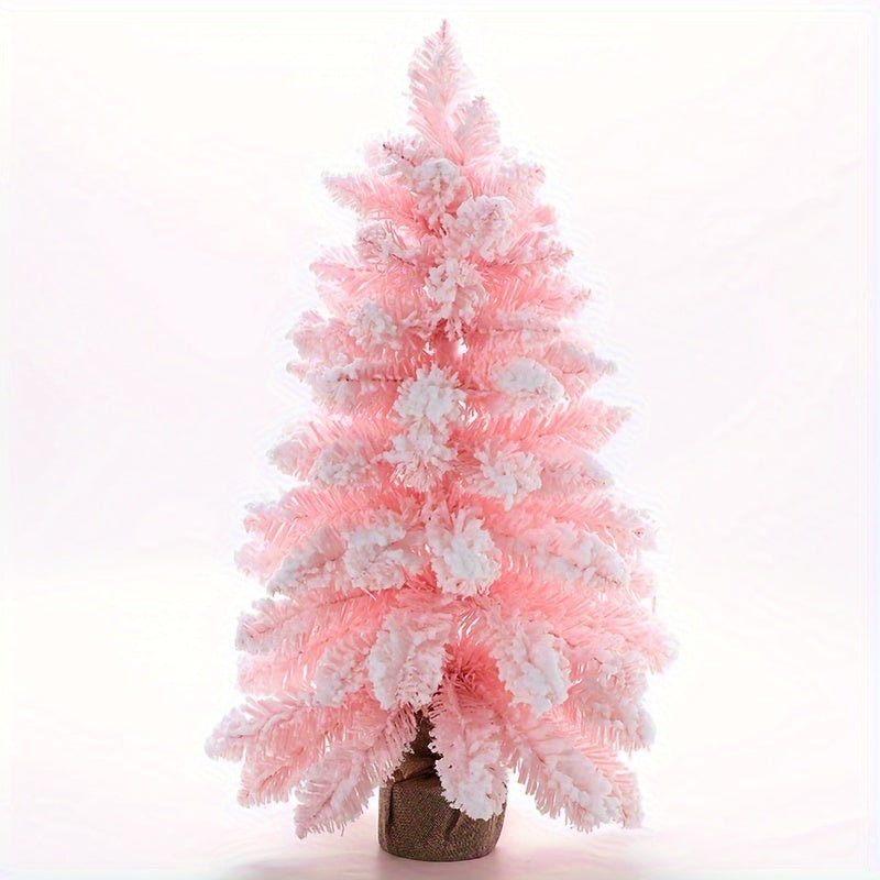 Flocked Small Christmas Tree for Window Decoration