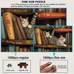 1000pcs Mini Jigsaw Puzzle for Adults High Difficulty DIY Art Decor Gift