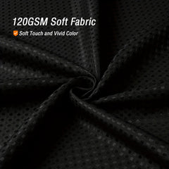 Fabric Shower Curtain Waffle Textured Heavy Duty Cloth Bathroom Shower Curtain