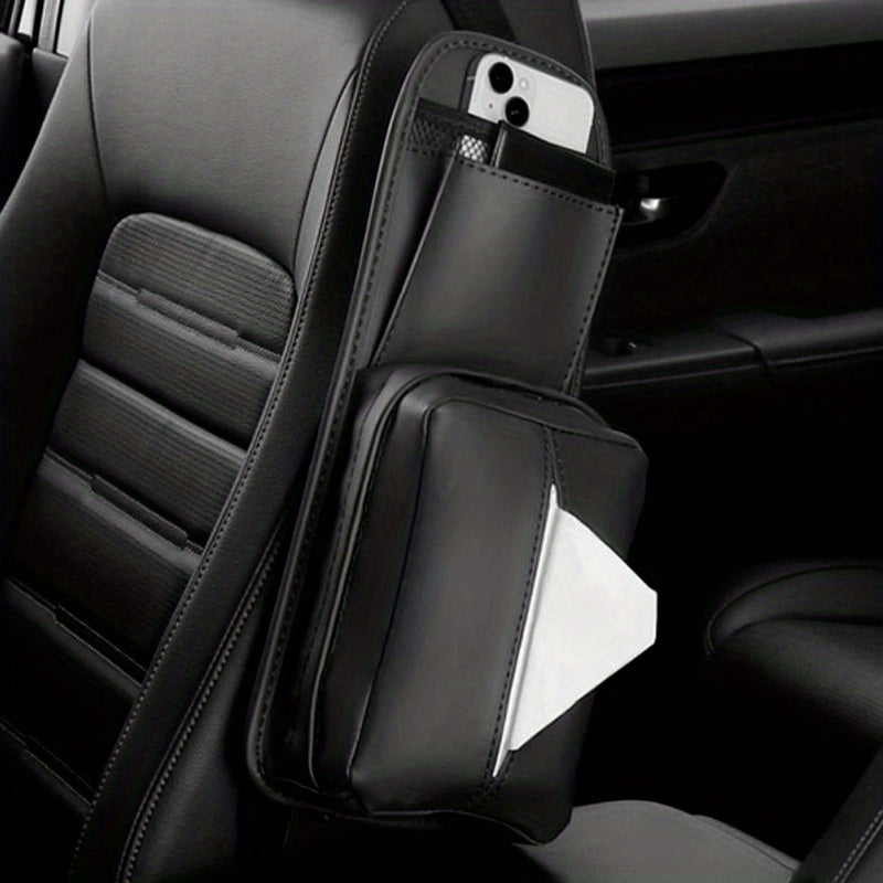 High Seat Side Storage Bag Car Tissue Box Car Interior Decoration
