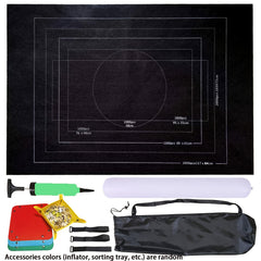 CELEMELA Felt Puzzle Mat 26x46 Inch for 1500 3000pcs Jigsaw Puzzles