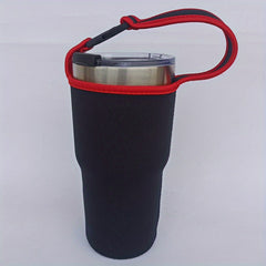 Neoprene Tumbler Carrier Cup Holder with Handle