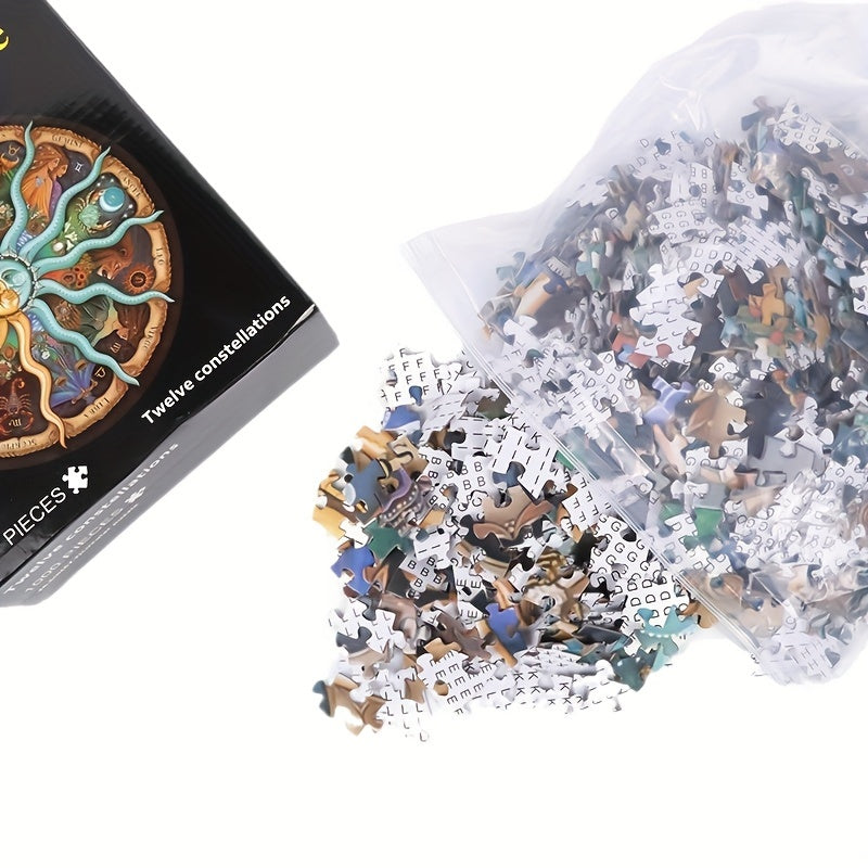 12 Constellation Puzzles 1000 Pieces High Difficulty Adult Version