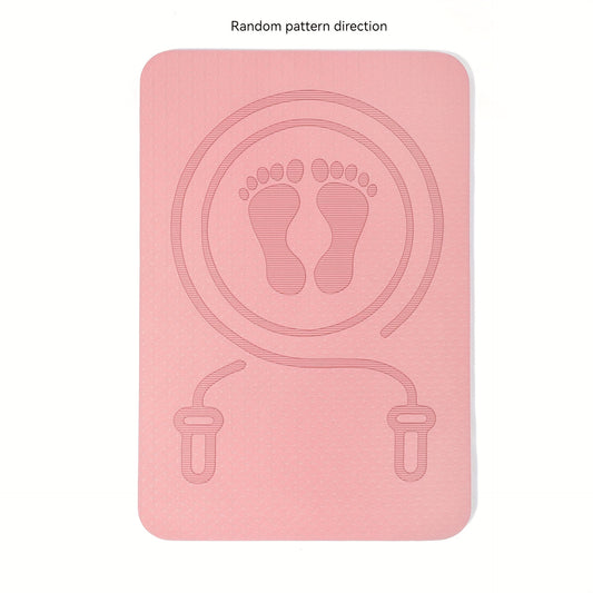 Anti-Skid TPE Yoga Mat w/ Thickened Skipping Mat