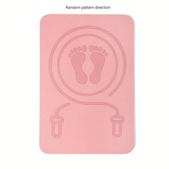 Anti-Skid TPE Yoga Mat w/ Thickened Skipping Mat