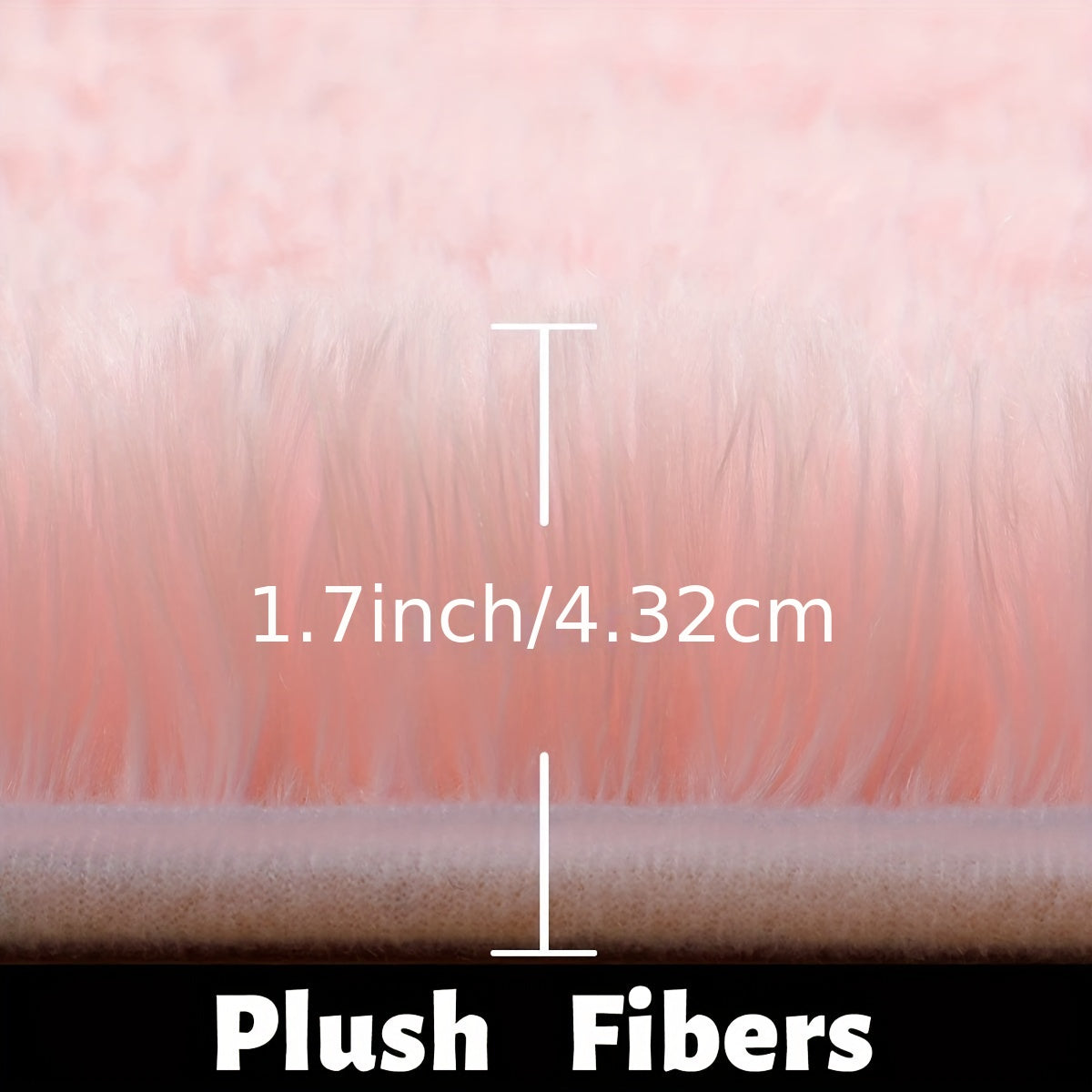 Soft Fluffy Circle Rug for Kids, Teens & Dorm - Plush Carpet for Bedroom Nursery