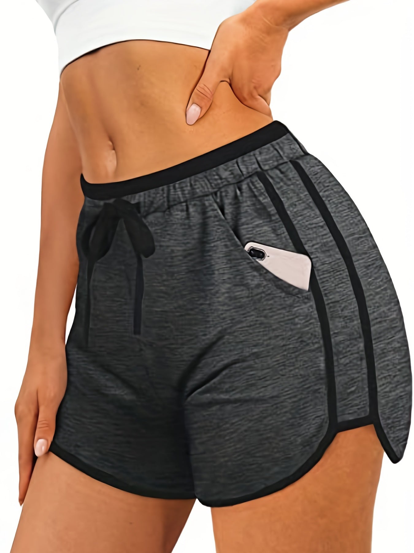 Women's Drawstring Workout Shorts
