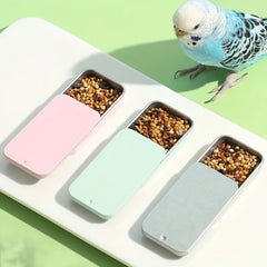 Bird Training Feeding Box Parrot Training Tool Bird Treat Feeder Hand Feeder