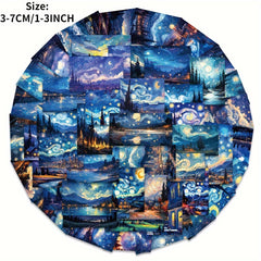 50pcs Starry Sky Graffiti Stickers for Laptop DIY Sticker Pack
