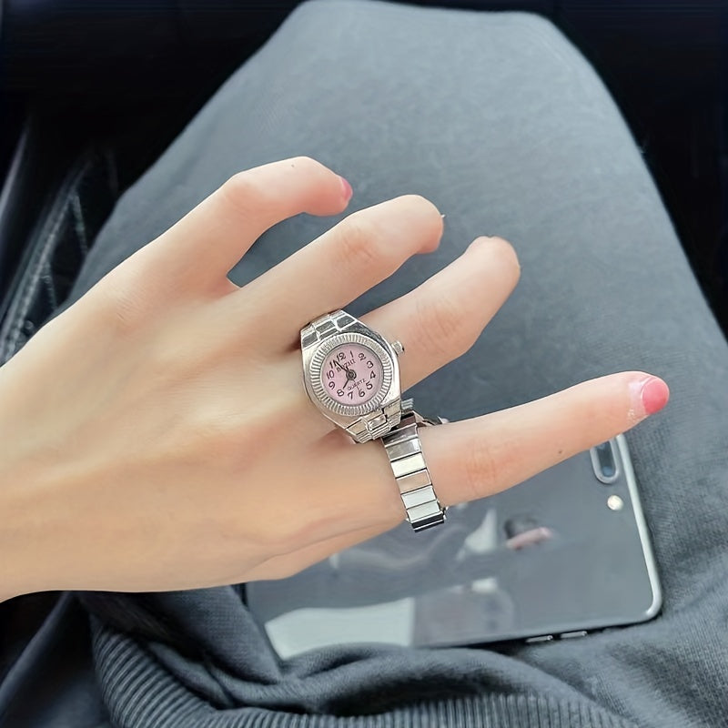 Punky Watch Ring Mini Finger Watch - Assorted Colors