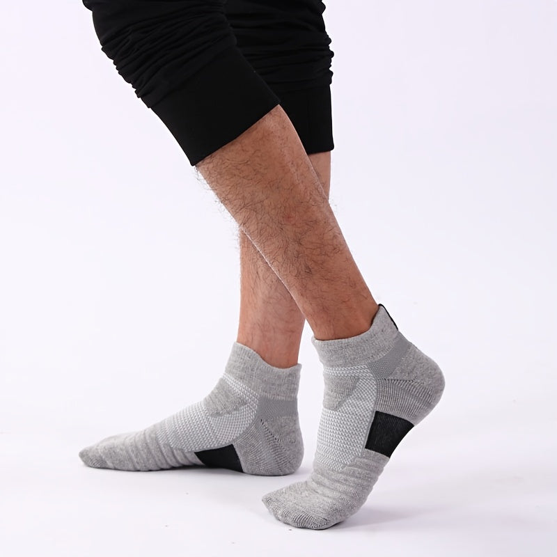 6 Pairs Men's Cotton Socks for Outdoor Activities