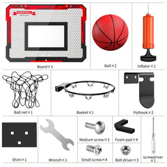 Kids Indoor Basketball Hoop Mini Hoop with 2 Balls