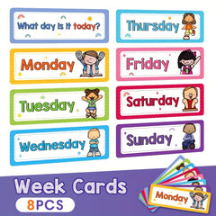 LACHILLY Headliners Set Seasonal English Learning Cards