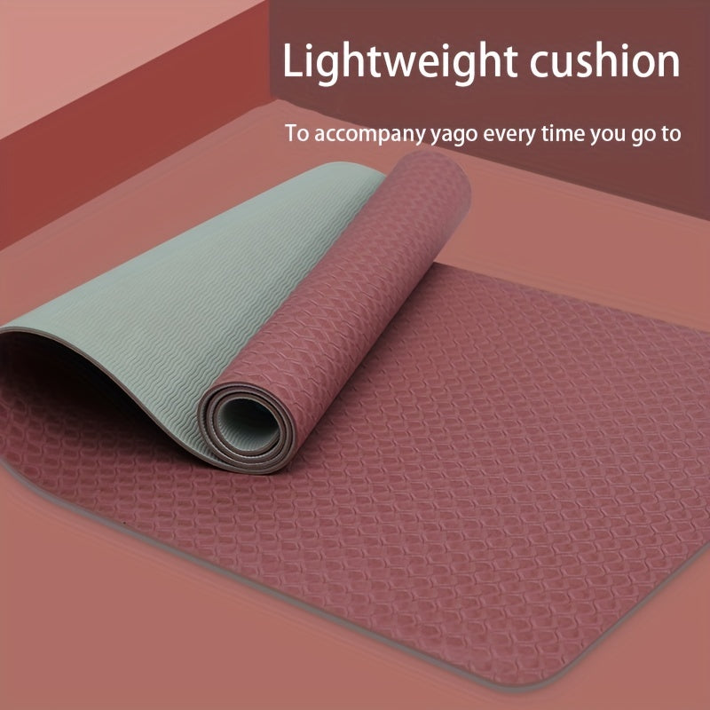 Shock Absorbing Non Slip Mute Yoga Mat - Get Fit at Home