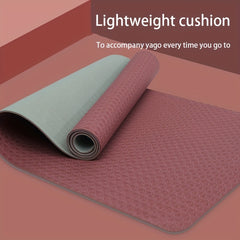 Shock Absorbing Non Slip Mute Yoga Mat - Get Fit at Home