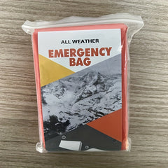 PE Insulated Emergency Sleeping Bag Orange Outdoor