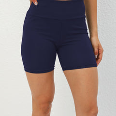 Yoga Sports Shorts Wide Waistband Workout Shorts Women's Activewear