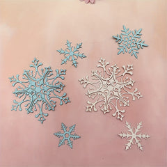 Christmas Snowflake Cutting Mold DIY Materials