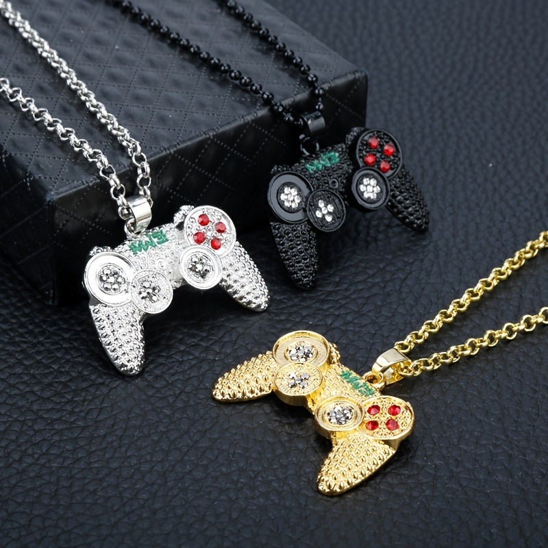 Boys Game Console Pendant Necklace Decorative Accessories Holiday Gift