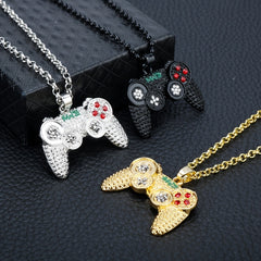 Boys Game Console Pendant Necklace Decorative Accessories Holiday Gift
