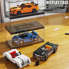 TYCOLE Vintage Car Model Kit Classic 302pcs ABS Building Blocks Set