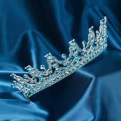 Crystal Tiara Crown Headband for Women Girls Wedding Prom Halloween