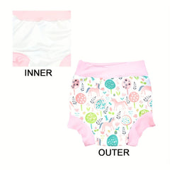 Leakproof High Waist Baby Swimwear for Safe Water Fun