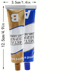 High Temp Metal Tank Repair Glue Set - Universal Welding Ab Glue