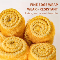 Warm Soft Insoles Thicken Breathable Skin-friendly Insoles For Winter