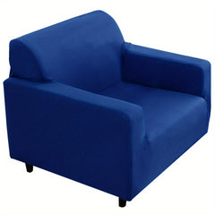 1pc Four Seasons Solid Elastic Sofa Slipcover Furniture Protector
