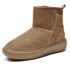 Women's Snow Boots Warm & Stylish Mid Top Footwear for Cold Weather