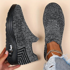 Women's Slip-On Breathable Casual Sneakers with Air Cushion