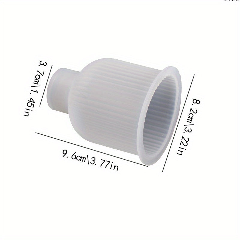 Silicone Mold For Vase Decoration DIY Gypsum Vase Creative