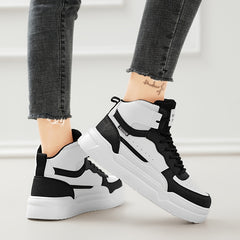 Chunky Sneakers Medium Tube Sports Shoes Women's Footwear