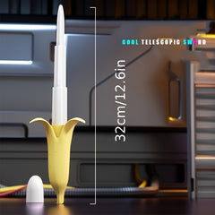 1pc Banana Retractable Sword Samurai Portable Party Game Funny Novel Toy