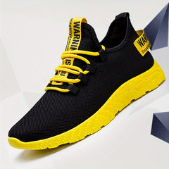 Men's Knitted Lightweight Running Shoes Spring Summer