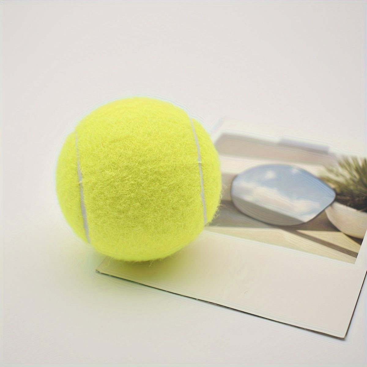 Portable Tennis Ball for Beginners Training Yellow