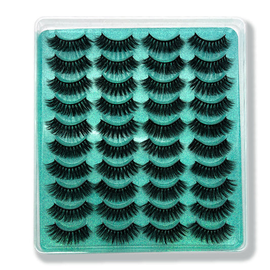Fluffy 3D Curl Extension Eyelashes Long Dramatic and Cruelty-Free
