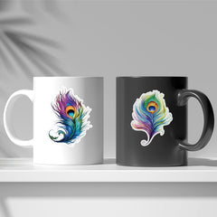 50pcs Peacock Series Stickers Motorcycle Laptop Waterproof DIY