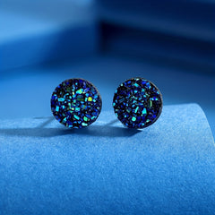 925 Silver Stud Earrings Sparkling Jewelry Gift for Girls