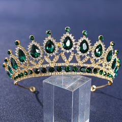 Crystal Rhinestone Crown Hairband Bridal Wedding Party Favor Decor