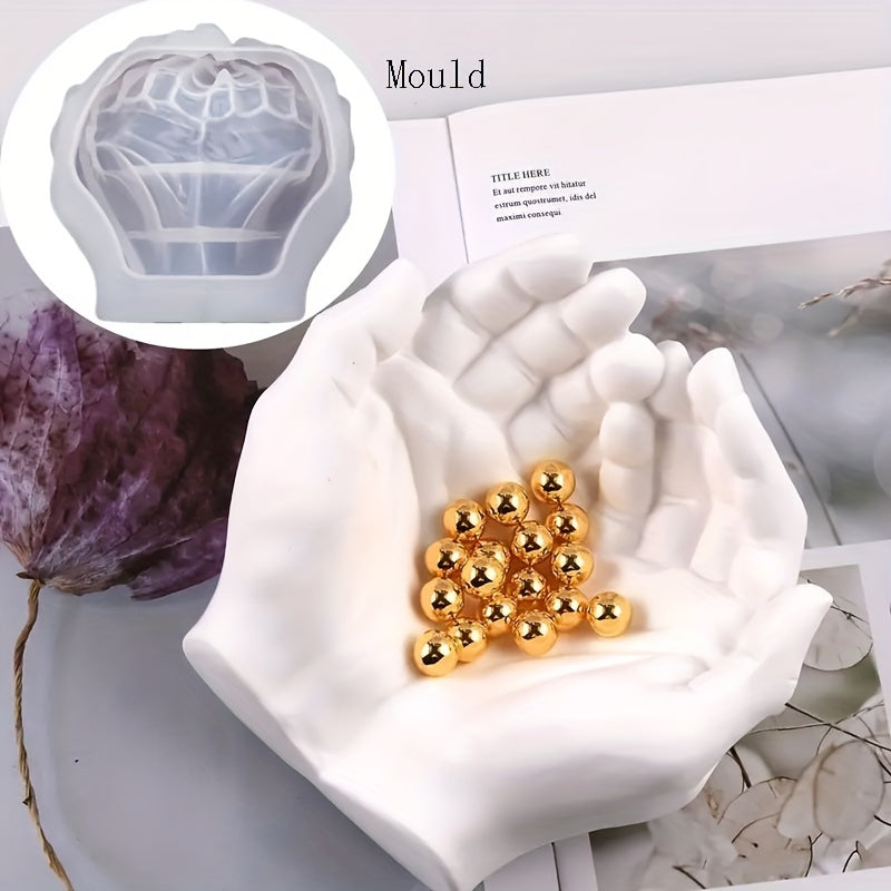 DIY Hand Storage Resin Candlestick Molds