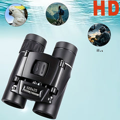 Compact HD Waterproof Binoculars for Bird Watching Travel Sightseeing