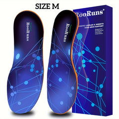 Plantar Fasciitis Arch Support Insoles for 100KG Running Gel Insoles
