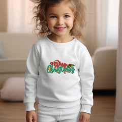 Alphabets Pattern Sweatshirt for Girls