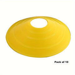10pcs Soccer Ball Training Disc Football Training Equipment