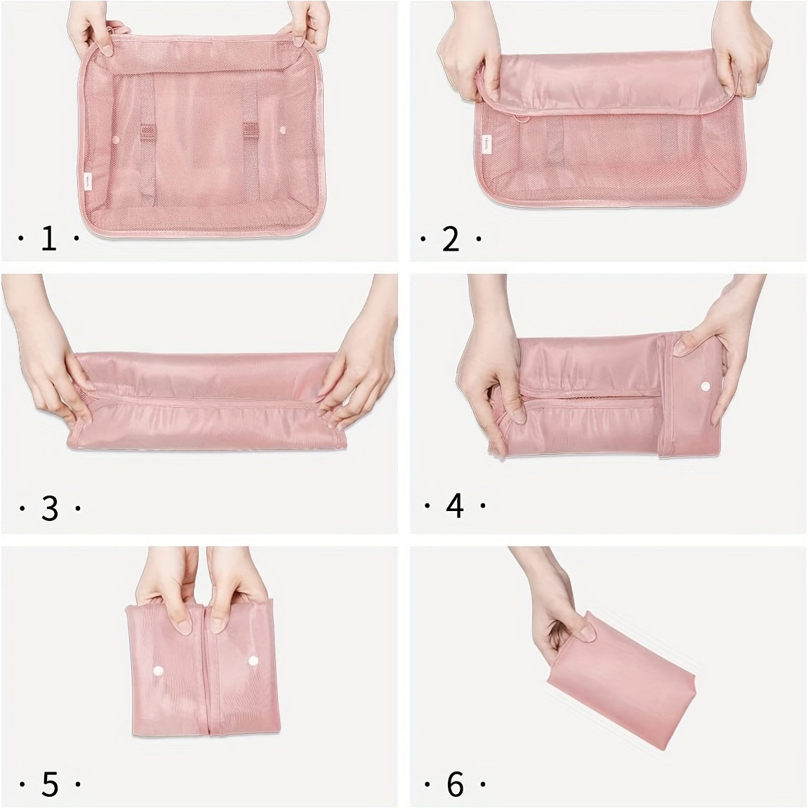 7 Pcs Travel Luggage Bags Clothes Storage Portable Bags