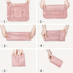 7 Pcs Travel Luggage Bags Clothes Storage Portable Bags