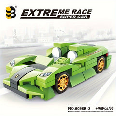 Building Blocks Convertible Kit Toy Gift Sports Car Series